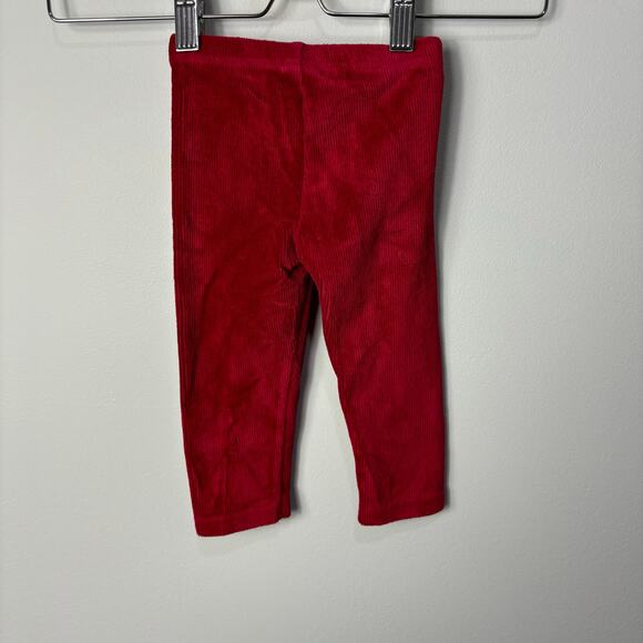 Gymboree Red Velour Leggings - Picture 4 of 5